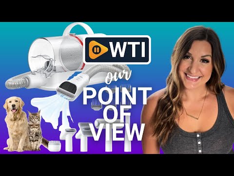 HomeRunPet Ultra Quiet Dog Grooming Vacuum - WTI product video review