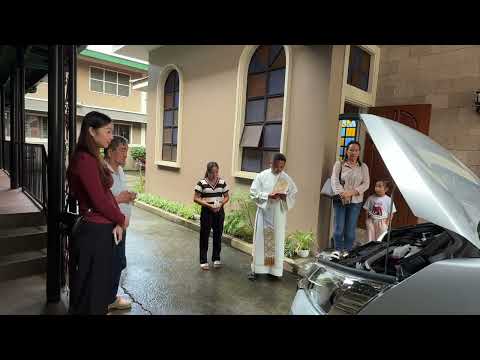 Blessing of Toyota GL Van at Saint Loius Beltran Parish, October 04, 2025.