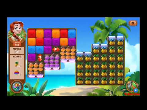 Lost Island Blast Adventure Level 463 NO BOOSTERS - A S GAMING