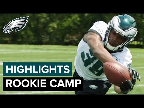 Rookie Minicamp Highlights w/ 2018 Draft Class & Undrafted Free Agents | Philadelphia Eagles