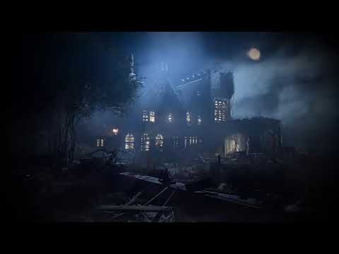 The Haunting of Hill House Ambience — Sad Piano & Rumbling Thunder