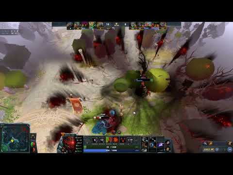 [DotA 2] Shadow Fiend - Ultra kill after tree fog trick