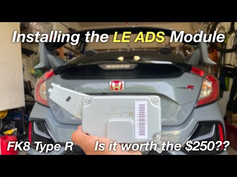 Installing the FK8 LE ADS Module on my 2021 Honda Civic Type R