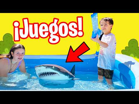 Juegos DIVERTIDOS en la PISCINA ¡Verano en Familia con productos de Shein!