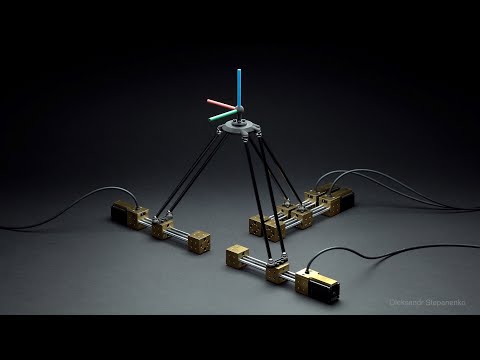 KINEMATICS | Delta-type 4-axis parallel robot