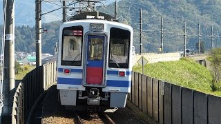 preview picture of video '北越急行HK100系 普通六日町ゆき@魚沼丘陵発車'