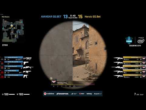 Live: ESL One Cologne - EU Closed Qualifier - Avangar vs Heroic