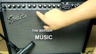 Video thumbnail for Fender STAGE 1000 Combo amp demo by Berger