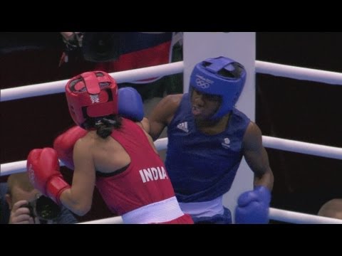 Boxing Women's Fly (51kg) Semifinals - Great Britain v India Full Replay - London 2012 Olympics