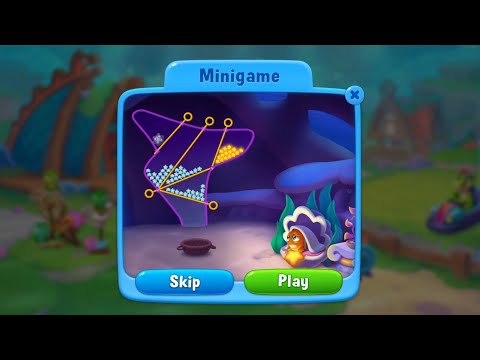 @Fishdom Level 12108 - 12110 and Minigame! 🧩