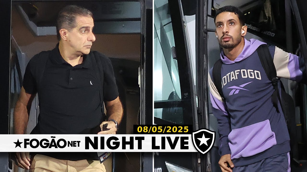 NIGHT LIVE | Trabalho de Renato Paiva não é unânime; Santiago Rodríguez volta em Botafogo x Internacional?