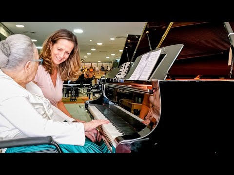 Hino - 357 “Face a face O verei” | Piano Yamaha C7X | Anna Spina e Selma Finotti (MÃE E FILHA)
