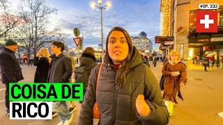 Como é a INACREDITÁVEL FEIRA de NATAL LUXUOSA da SUÍCA