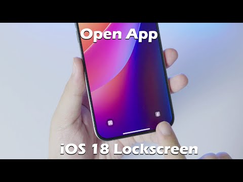 How to Open Apps from iOS 18 Lockscreen (Shortcuts)