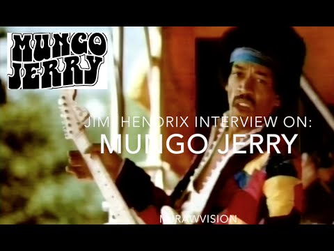 Mungo Jerry - Interview: Jimi Hendrix talking about Mungo Jerry