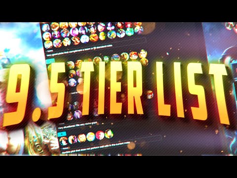 9.5 Tier List