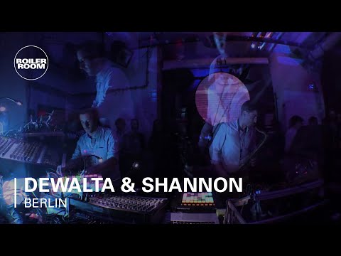 Dewalta & Shannon Boiler Room Berlin Live Set
