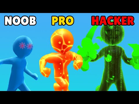 NOOB vs PRO vs HACKER in Heroes Inc
