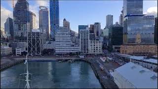 The Grand Princess docked in Auckland New Zealand #travel #cruise #aukland #viralvideo #vlog