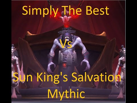 Simply The Best Vs Sun King's Salvation Mythic - Affliction Warlock PoV