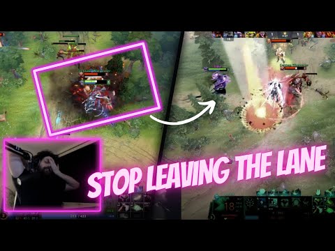 "NO NO NO Bane STOP LEAVING THE LANE" - Gorgc spam STOP LEAVING THE LANE after dead