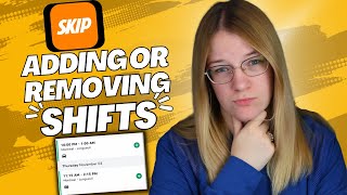 How To Schedule Shifts with Skip The Dishes Drivers | Skip the Dishes Tutorial
