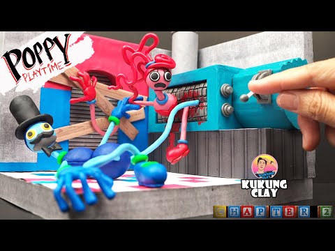 Making mommy long legs & Daddy long legs Death.😵- Poppy Playtime Chapter 2 with Clay.