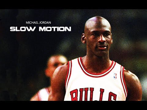 MICHAEL JORDAN SLOW MOTION