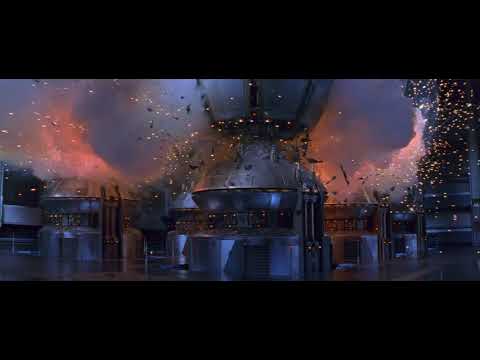 Obi wan vs Darth Maul & destruction of control ship