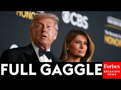 Video | JUST IN: President Donald Trump Takes Questions From Reporters At Kennedy Center Red Carpet Event