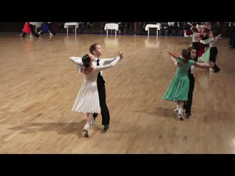 Daniil Mishin - Sofia Sokolova | R1 Viennese Waltz | Moscow Region Championship 2017