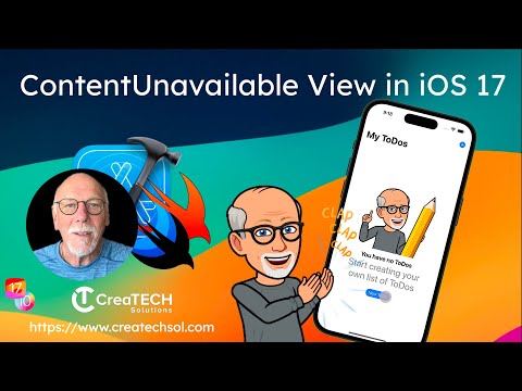 ContentUnavailableView in iOS 17 thumbnail