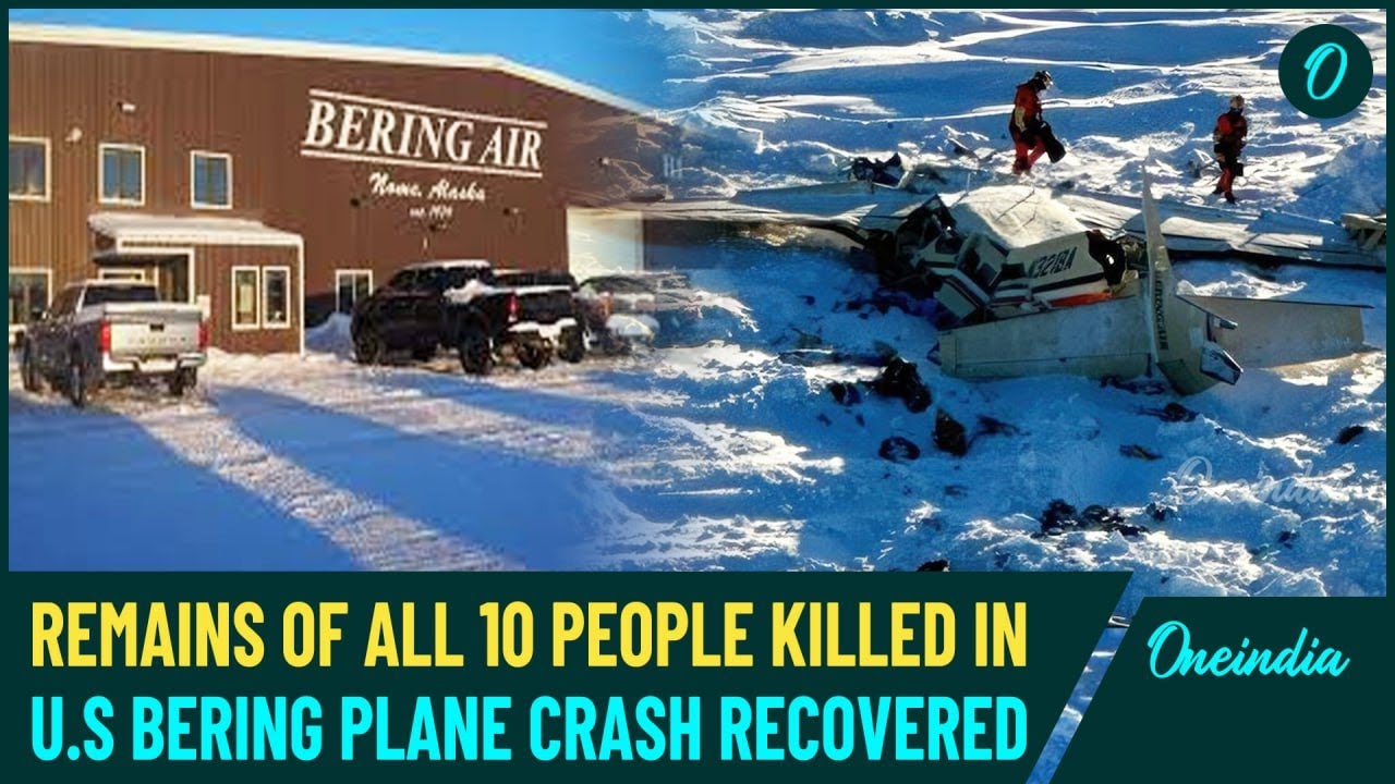 U.S Bering Plane Crash Updates: Bodies Of All 10 Victims Recovered; Aircraft Recovery Next