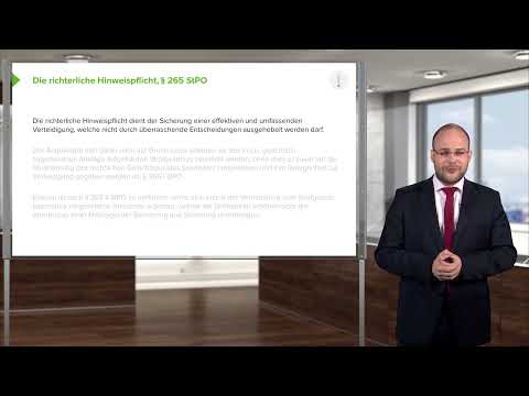 Strafrecht I Nachtragsanklage (§ 266 StPO), richterlicher Hinweis (§ 265 StPO) I RA Stefan Koslowski