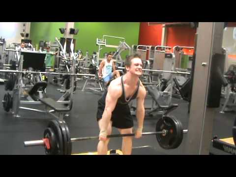 Deadlifts 160 x 10 at 67kg