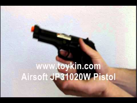 260 fps Spring Airsoft JP31020W Pistol