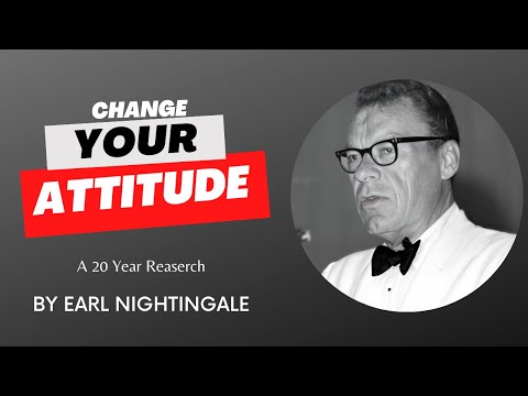 Lead the Field with the Magic Word - ATTITUDE | Earl Nightingale's 20-Year Research #mindset #growth