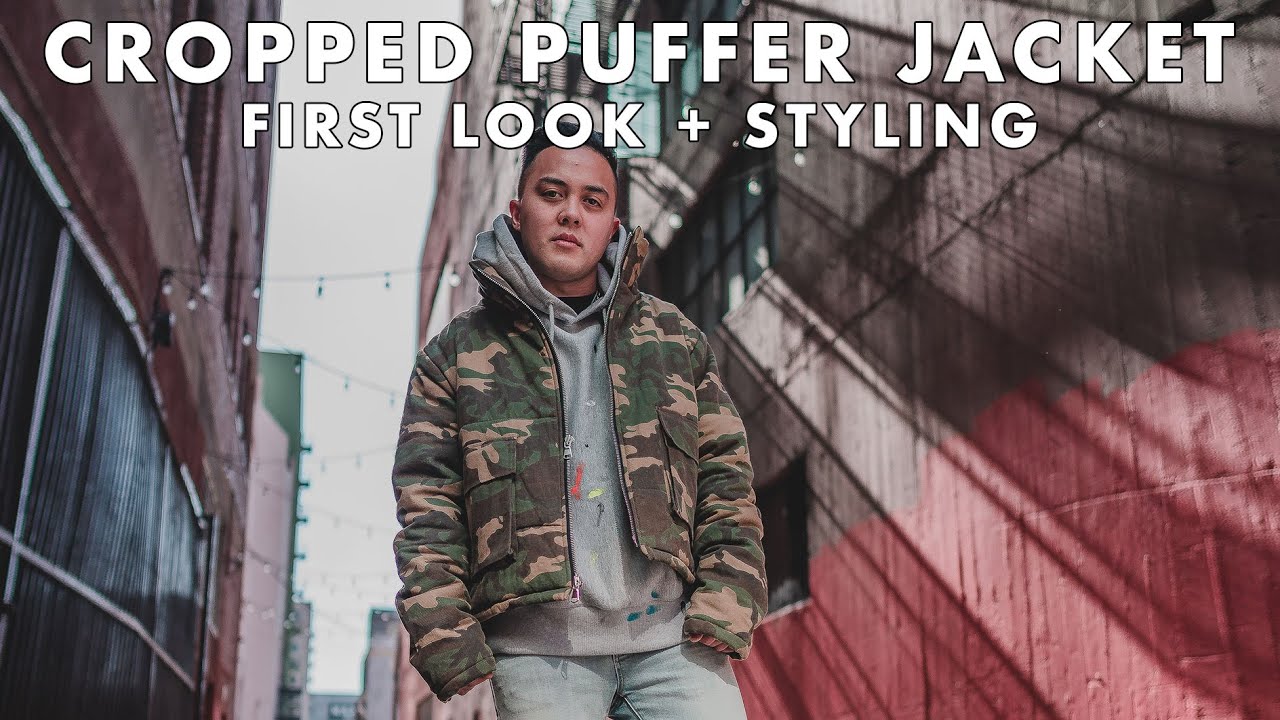 EXCLUSIVE PREVIEW: CROPPED PUFFER JACKET