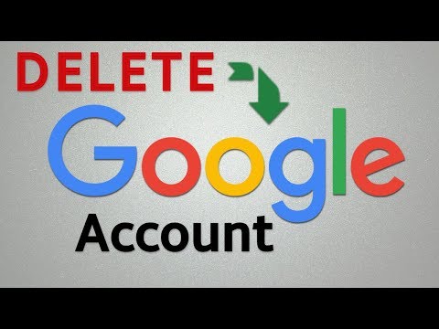 How to Delete Google Account Video