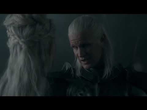 Daemon asks for Rhaenys help to kill Vhagar | House Of The Dragon season 2 #hotd
