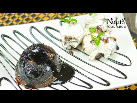 Molten Chocolate Lava Cake Recipe by (Nutric Food Show)