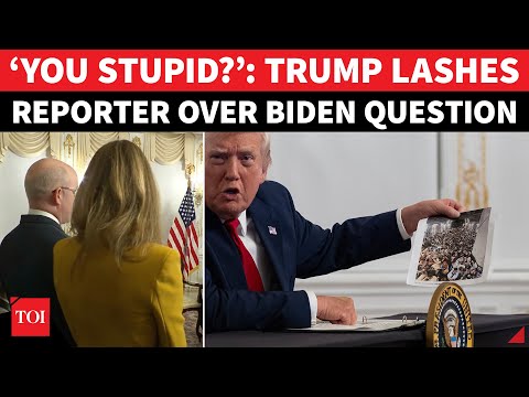 'Are You Stupid?': Trump Snaps At Reporter Questioning Blame On Biden For 'Vetting' Afghan Suspect