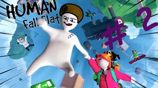 beating the next 2 leaves of (human fall flat part 2) with @Arismella_8