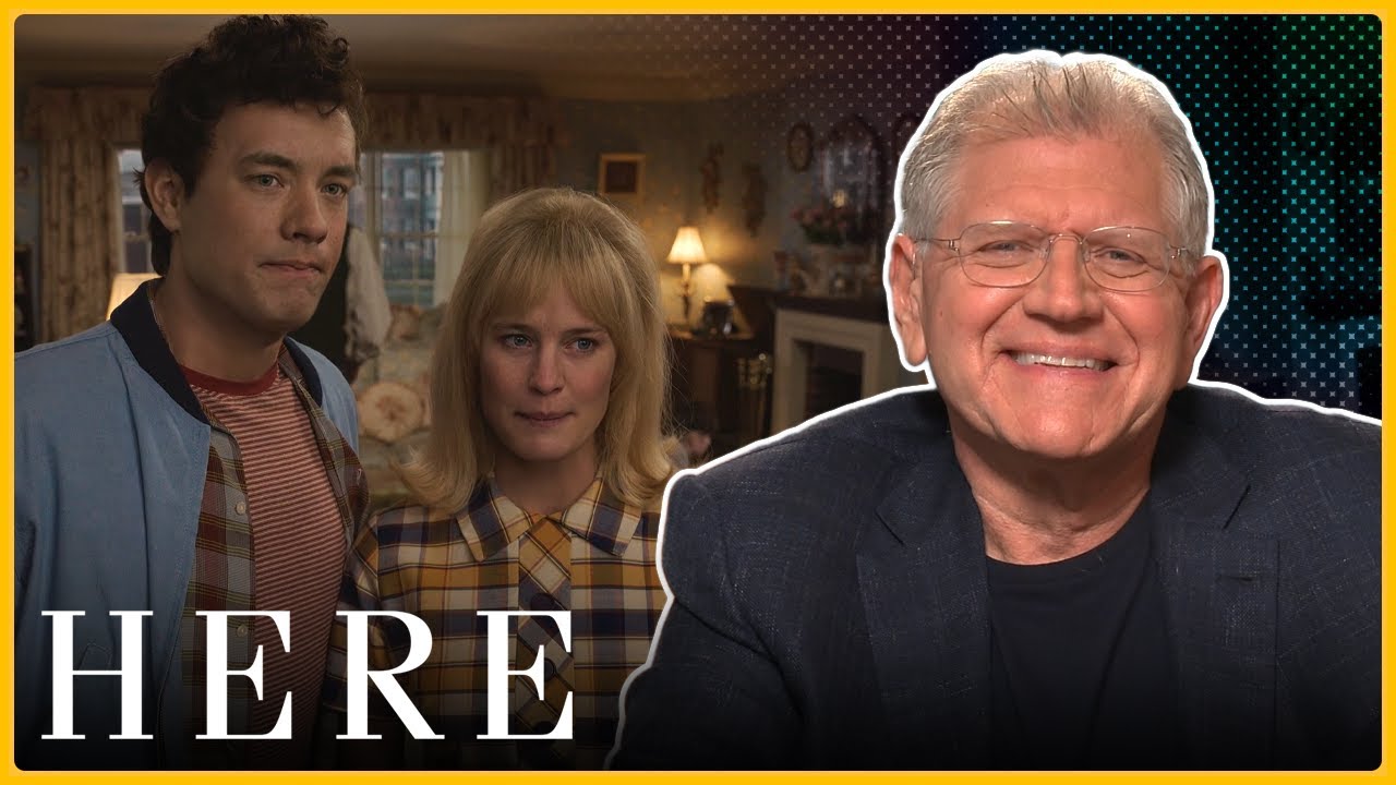 Robert Zemeckis Talks Tom Hanks And Robin Wright In 'Here' - YouTube