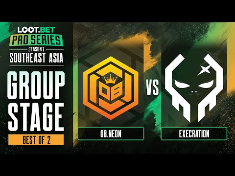 OB.Neon vs Execration Game 1 - Pro Series 7 SEA: Group Stage w/ Ares & Black^