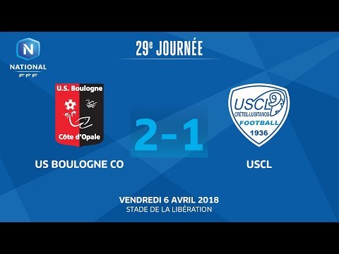 J29 : US Boulogne CO - US Créteil Lusitanos (2-1), le replay I National FFF 2018