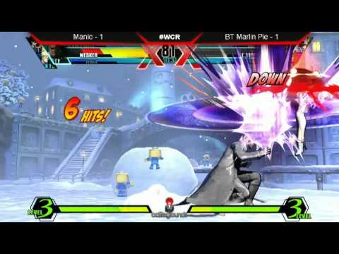 Manic Vs. BT Marlin Pie - UMvC3 (West Coast Rumble Week #1)