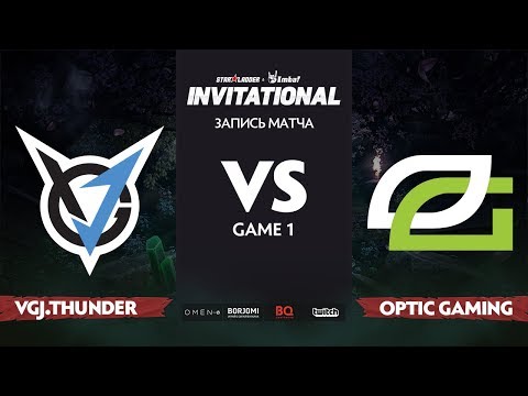 VGJ.Thunder против OpTic Gaming, Первая карта, Группа А, StarLadder Imbatv Invitational S5 LAN-Final