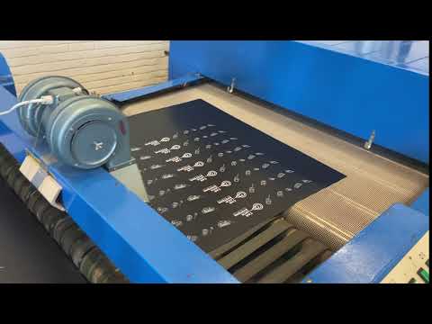 Zeefdruk blik bij Zaanlandia blikverpakkingen