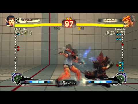 Cnb ChuChu(Sakura) VS SOA-Lecustela(Adon) SSF4 AE 2012 Xbox Live
